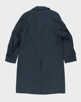 Vintage 90's London Fog Navy Heavyweight Overcoat - L