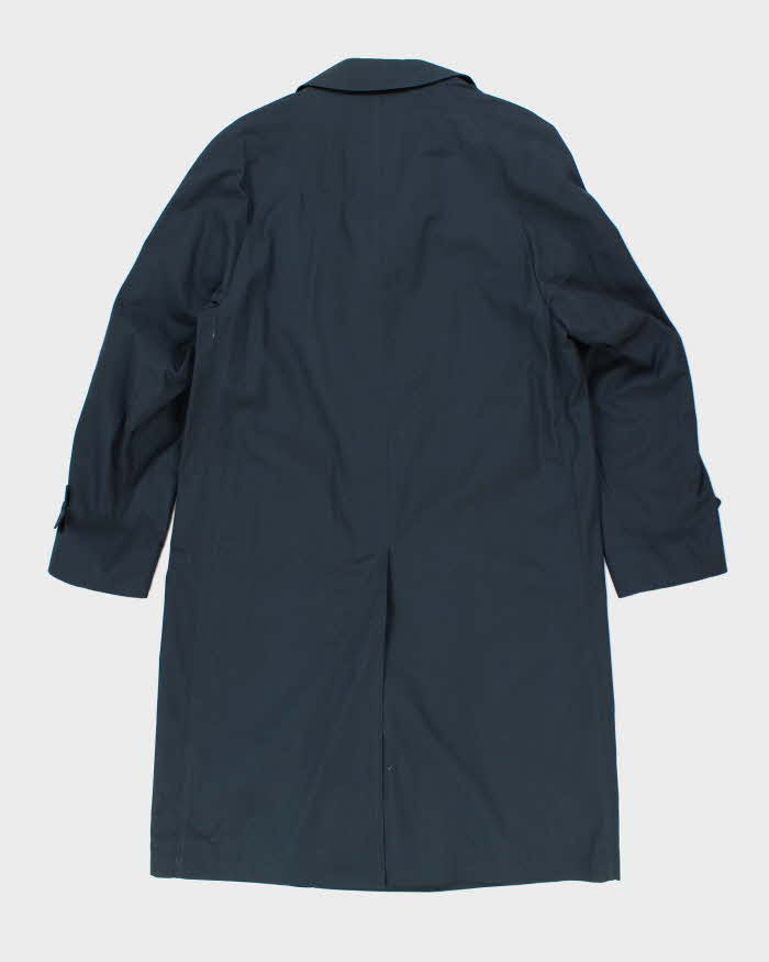 Vintage 90's London Fog Navy Heavyweight Overcoat - L