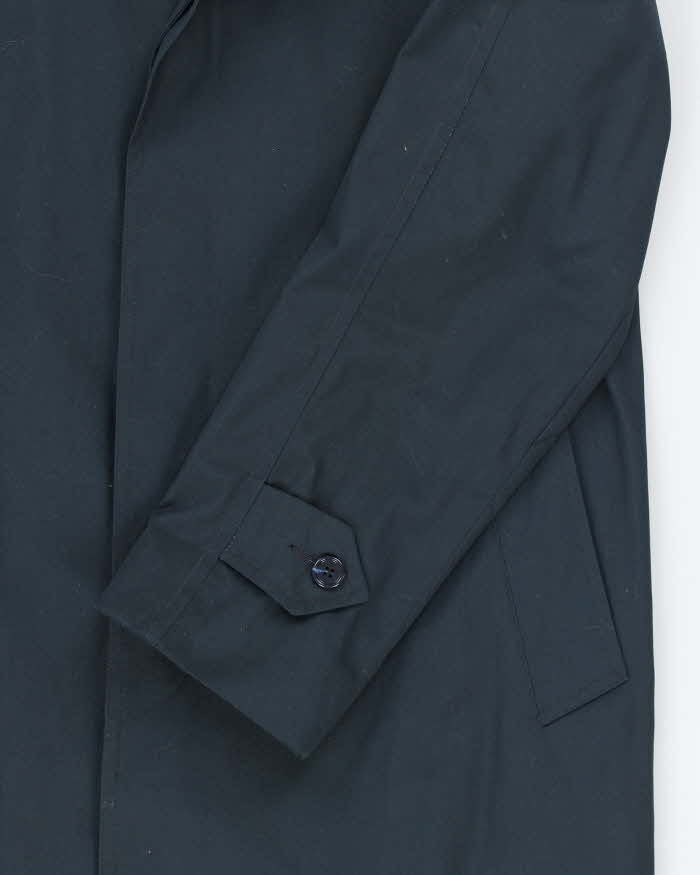 Vintage 90's London Fog Navy Heavyweight Overcoat - L