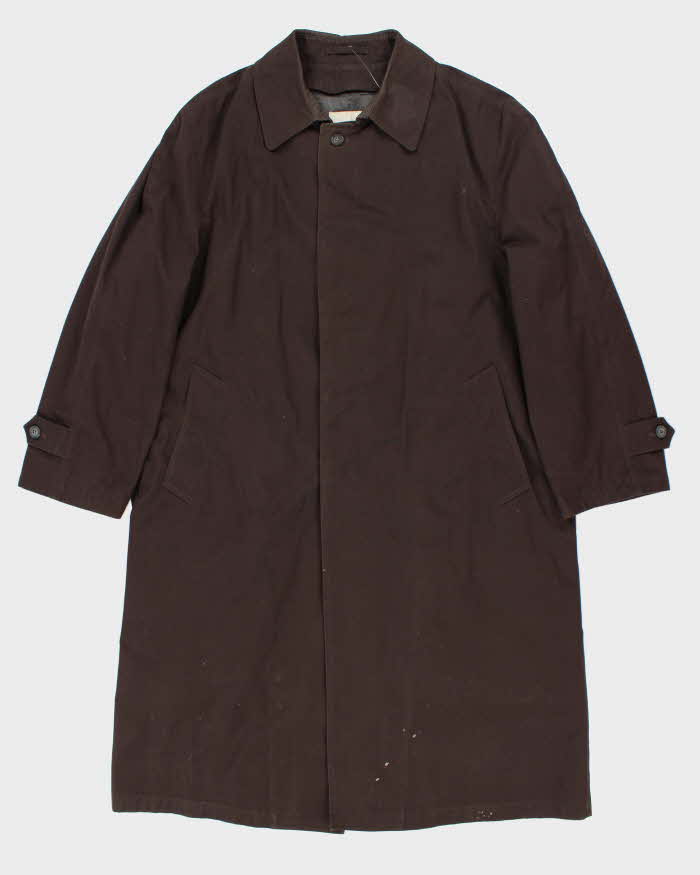Vintage 80's London Fog Oversized Insulated Overcoat - XL
