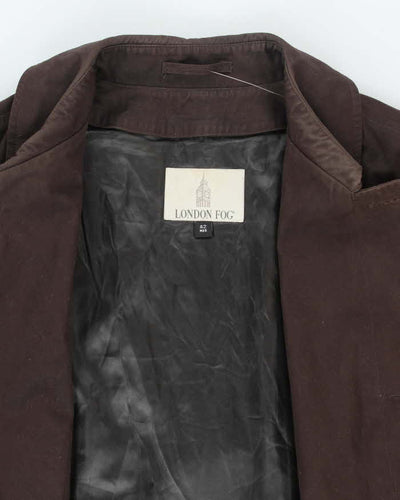 Vintage 80's London Fog Oversized Insulated Overcoat - XL