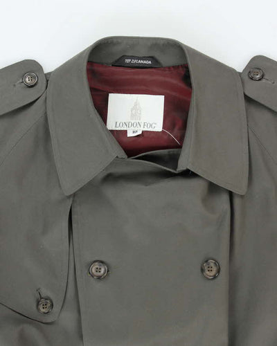 Vintage 80's London Fog Oversized Overcoat - M