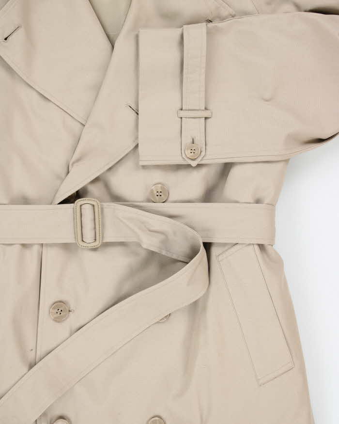 Vintage 80's London Fog Oversized Insulated Belted Overcoat - L