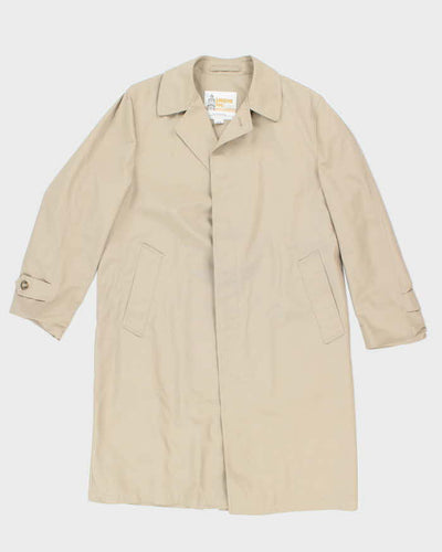 Vintage 80's London Fog Lightweight Overcoat - L