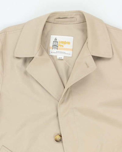 Vintage 80's London Fog Lightweight Overcoat - L