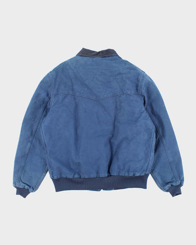 Vintage Carhartt Heavyweight Deep Blue Workwear Jacket - XXL