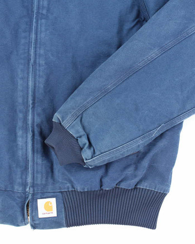 Vintage Carhartt Heavyweight Deep Blue Workwear Jacket - XXL