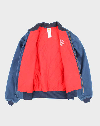 Vintage Carhartt Heavyweight Deep Blue Workwear Jacket - XXL