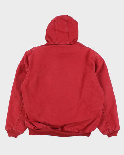 Vintage Carhartt Insulated Hooded Workwear Active Jacket - XL