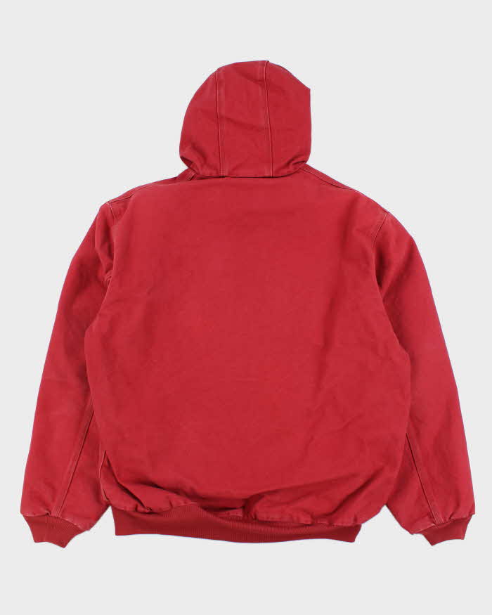 Vintage Carhartt Insulated Hooded Workwear Active Jacket - XL