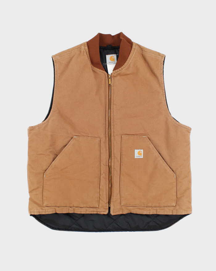 Vintage Carhartt Insulated Workwear Gilet - XL