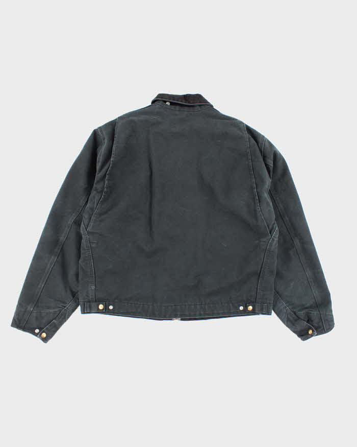 Vintage Carhartt J01 Black Detroit Jacket - XL
