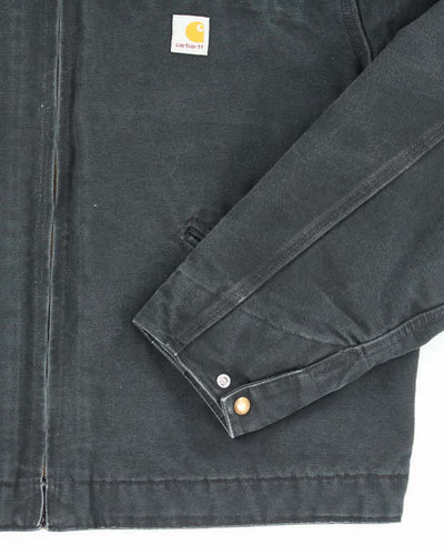 Vintage Carhartt J01 Black Detroit Jacket - XL