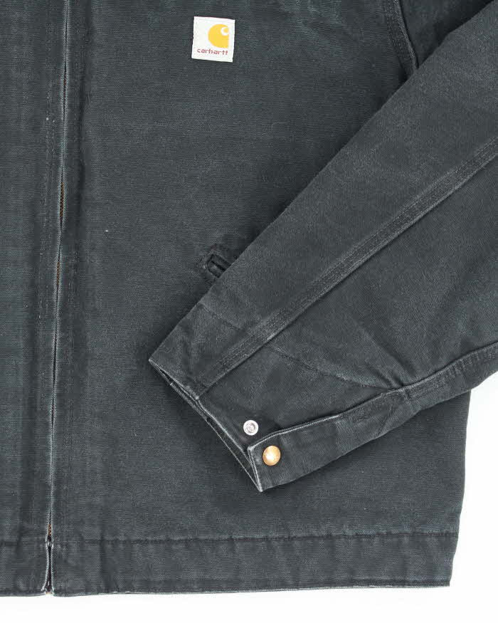 Vintage Carhartt J01 Black Detroit Jacket - XL