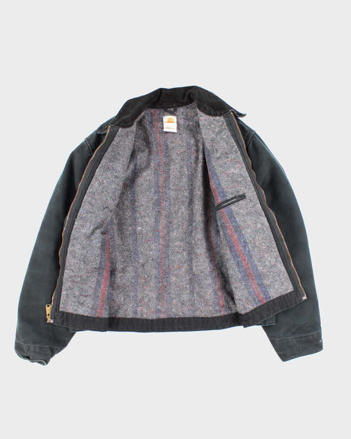 Vintage Carhartt J01 Black Detroit Jacket - XL