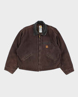 Vintage Carhartt J97 Brown Detroit Jacket - XXL