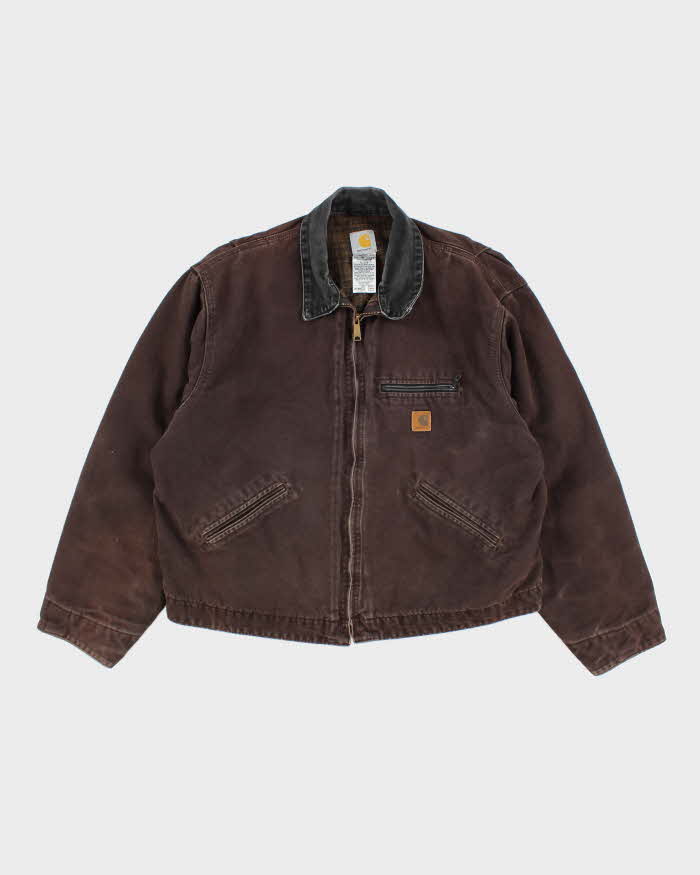 Vintage Carhartt J97 Brown Detroit Jacket - XXL