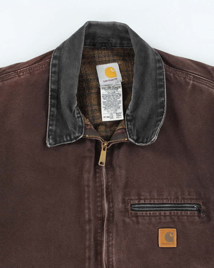 Vintage Carhartt J97 Brown Detroit Jacket - XXL