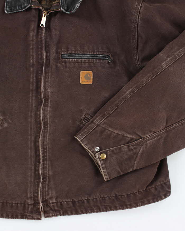 Vintage Carhartt J97 Brown Detroit Jacket - XXL