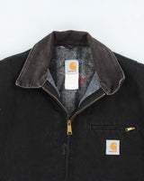Vintage Carhartt J01 Black Detroit Jacket - L