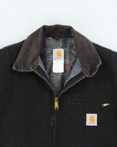 Vintage Carhartt J01 Black Detroit Jacket - L