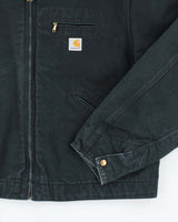 Vintage Carhartt J01 Black Detroit Jacket - XL