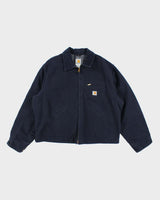 Vintage Carhartt J01 Navy Detroit Jacket - XL
