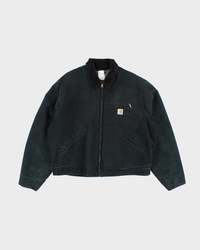 Vintage Carhartt J01 Black Detroit Jacket - XL