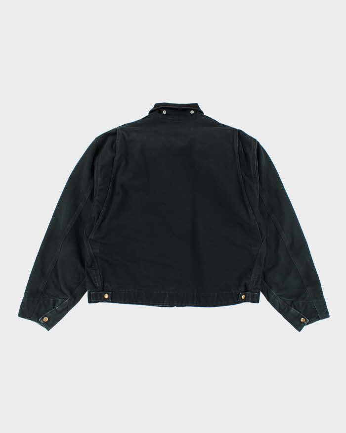 Vintage Carhartt J01 Black Detroit Jacket - XL