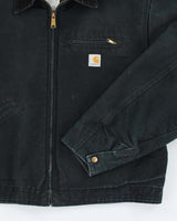 Vintage Carhartt J01 Black Detroit Jacket - XL