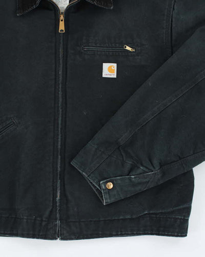 Vintage Carhartt J01 Black Detroit Jacket - XL