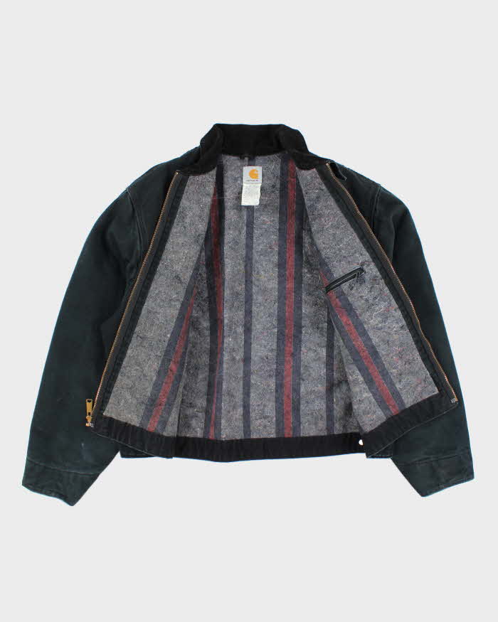 Vintage Carhartt J01 Black Detroit Jacket - XL