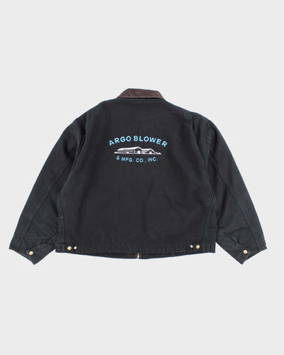Vintage Carhartt J01 Black Detroit Jacket - XL