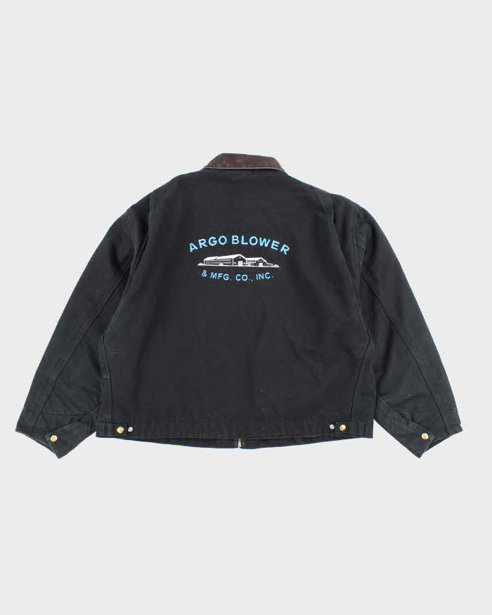 Vintage Carhartt J01 Black Detroit Jacket - XL
