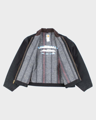 Vintage Carhartt J01 Black Detroit Jacket - XL