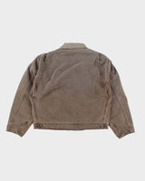 Vintage Carhartt J97 Faded Brown Detroit Jacket - XL
