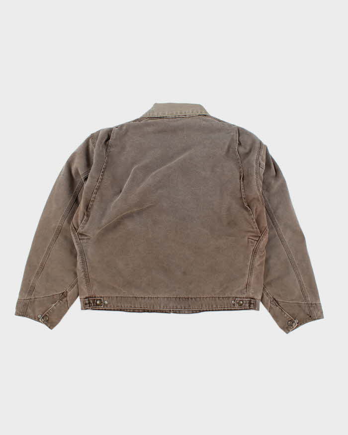 Vintage Carhartt J97 Faded Brown Detroit Jacket - XL