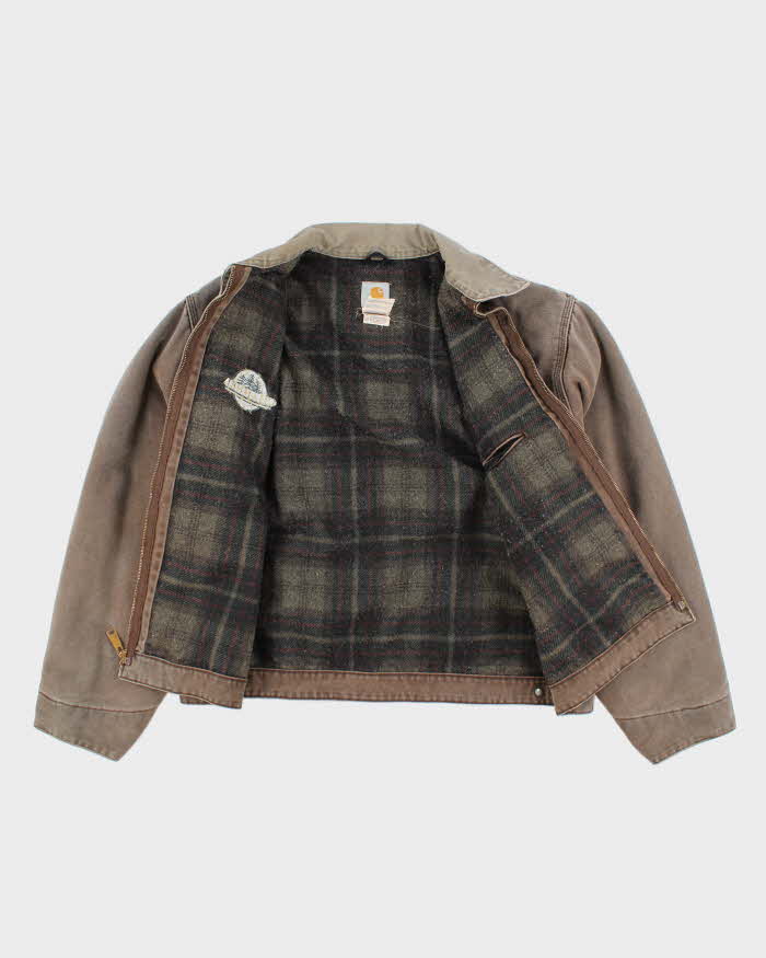 Vintage Carhartt J97 Faded Brown Detroit Jacket - XL – Rokit