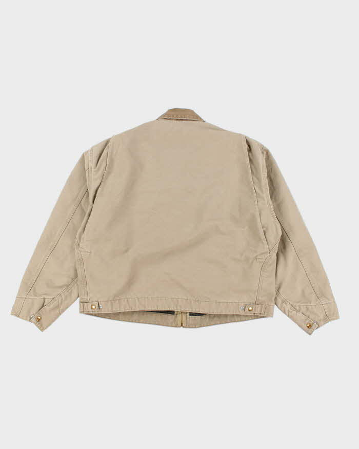 Vintage 2000's Carhartt Faded Brown Detroit Jacket - XXL