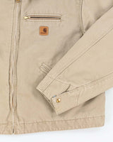 Vintage 2000's Carhartt Faded Brown Detroit Jacket - XXL