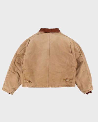 Vintage 2000's Carhartt Faded Brown Quilted Workwear Jacket - XL