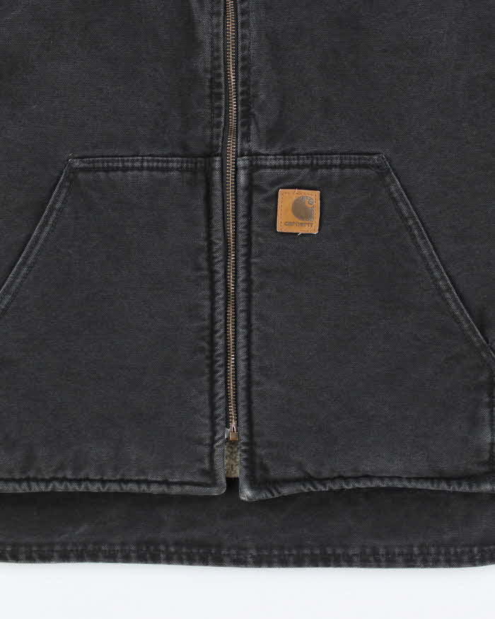 Vintage 2000's Carhartt Quilted Workwear Embroidered Gilet  - XL
