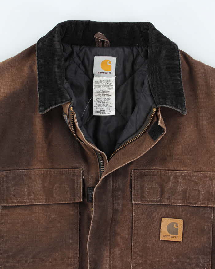 Vintage Carhartt Heavyweight Oversized Insulated Chore Jacket - L