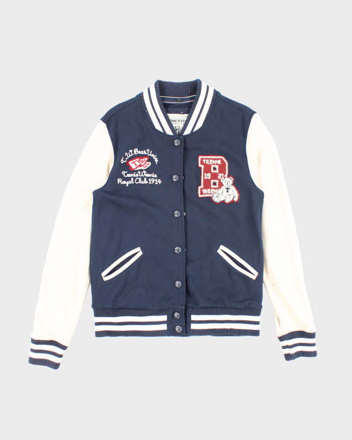 Vintage 2000's Tennie Weenie Collegiate Style Bomber Jacket - L