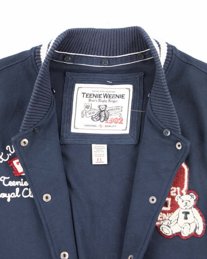 Vintage 2000's Tennie Weenie Collegiate Style Bomber Jacket - L