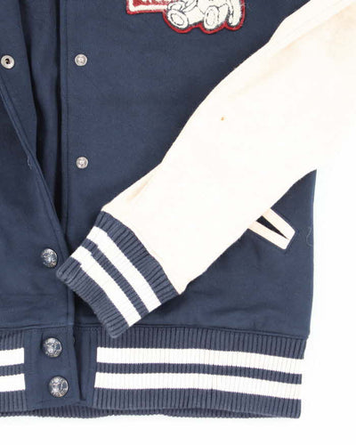 Vintage 2000's Tennie Weenie Collegiate Style Bomber Jacket - L