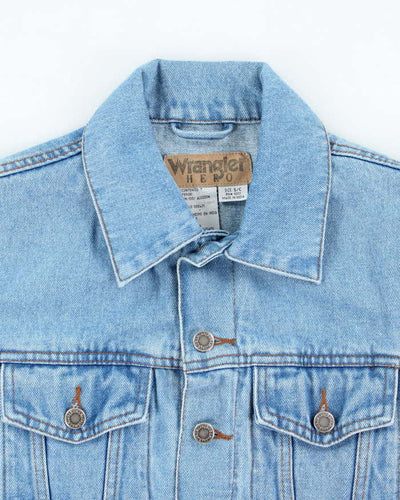 Vintage Wrangler Light Wash Denim Jacket - S