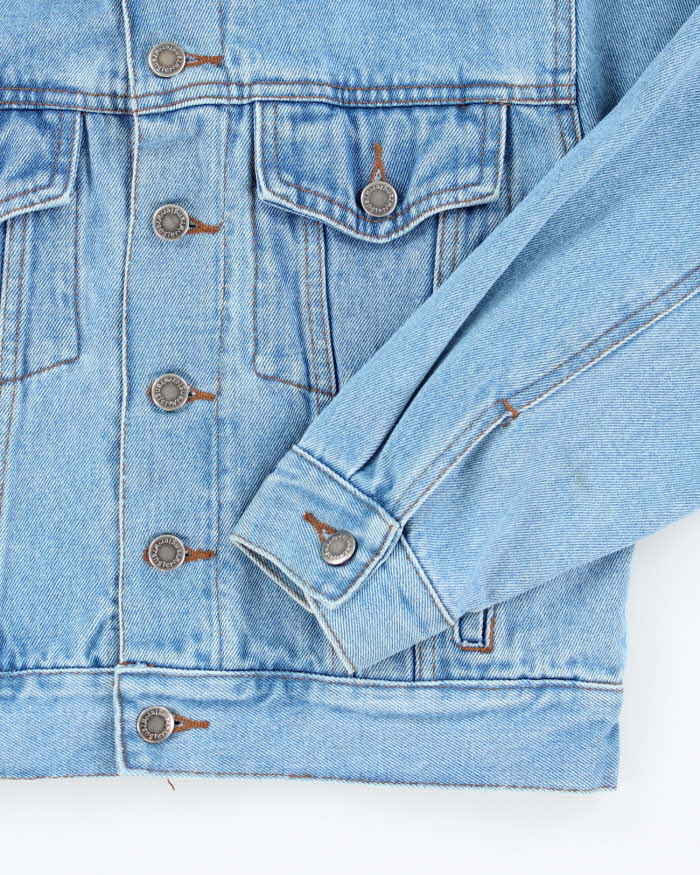 Vintage Wrangler Light Wash Denim Jacket - S