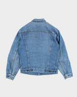 Vintage 90's Levi's Medium Wash Faded Denim Jacket - M
