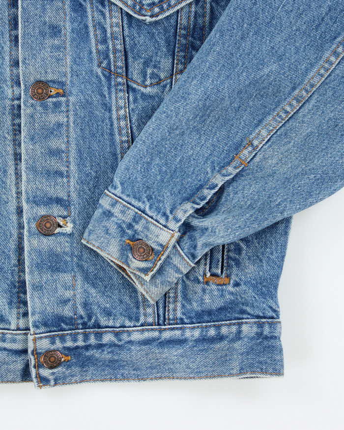 Vintage 90's Levi's Medium Wash Faded Denim Jacket - S